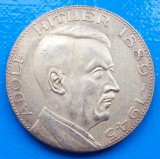 Adolf Hitler 1889- 1945 Ein Volk Ein Reich Ein Fuhrer 36mm, Europa