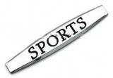 Emblema &ldquo;Sports&rdquo; culoare Crom YZB-71 061023-2, General