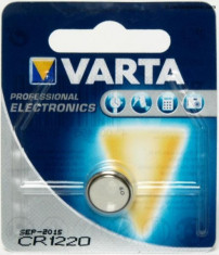 Baterie Varta CR1220 pentru telecomanda cheie auto foto