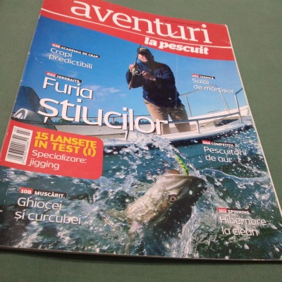 REVISTA AVENTURI LA PESCUIT NR.68 -2008 foto