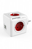 PowerCube Splitter modular PowerCube Original USB RED, POWER CUBE