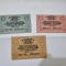 bancnote italia 1918 ocupatia austro-ungara - 5,10, 50c, 2L