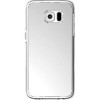 Husa Oglinda Argintie Samsung Galaxy S6 Edge, Silicon, Anti-soc, Anti-praf, Anti-zgarieturi, Bumper Protectie MyStyle