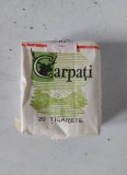 Ambalaj pachet tigari Carpati, din 1995 (fara tigarete), vintage, colectie