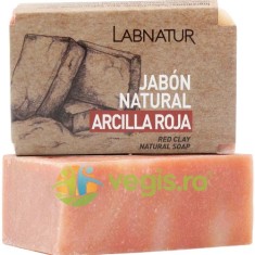 Sapun Natural cu Argila Rosie 100g