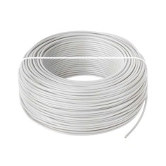 Cablu conductor flexibil LGY 1x0.75mm2 cupru multifilar H05V-K alb