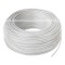Cablu conductor flexibil LGY 1x1.0mm2 cupru multifilar H05V-K alb