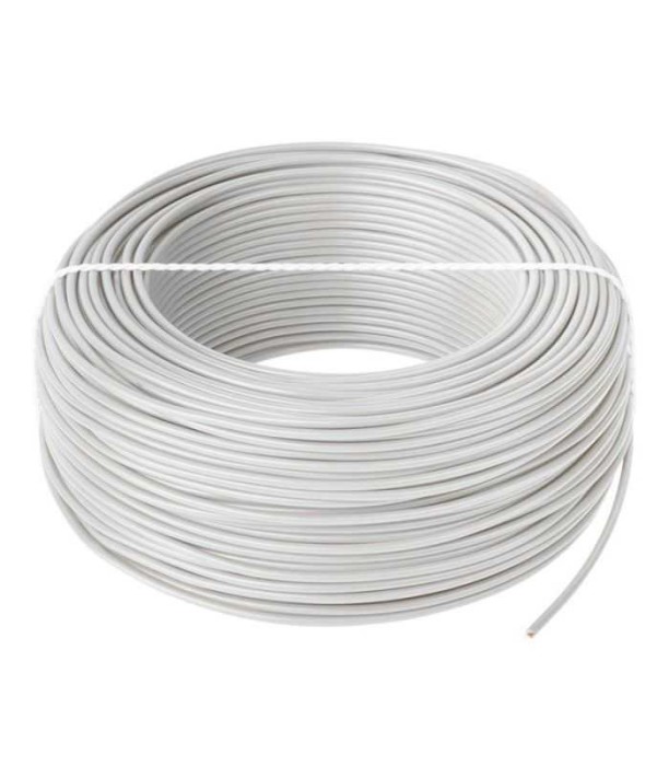 Cablu conductor flexibil LGY 1x1.0mm2 cupru multifilar H05V-K alb