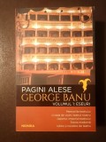 George Banu - Pagini alese: Volumul 1: Eseuri (2018)