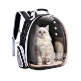 Rucsac transport animale de companie Sofia CONCEPT&reg;,Geam Panoramic, Impermeabil, Cafe-Late
