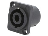 "Panou Conector Speakon 4 Poli"