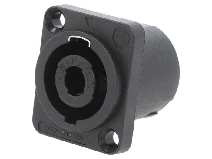 "Panou Conector Speakon 4 Poli"