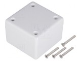 Carcasă universală ABS gri IP65 56x56x40mm