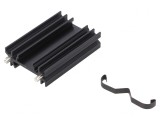 Radiator Extrudat Negru 50mm TO202/TO218/TO220/TOP3