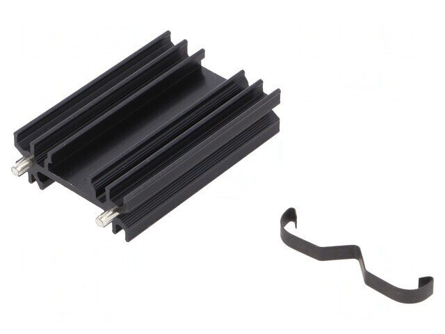 Radiator Extrudat Negru 50mm TO202/TO218/TO220/TOP3