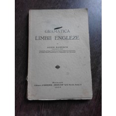 GRAMATICA LIMBII ENGLEZE - ALICE BADESCU