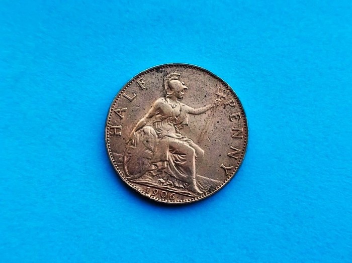 Half Penny 1906 Anglia-
