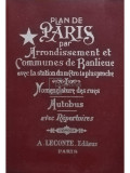 Plan de Paris par Arrondissement et Communes de Ranlieue (editia 1993)