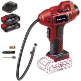 Einhell CE-CC 18 Li PXC + Twinpack CB + 4514095 - Compresor auto 11 bar + Set 2 acumulatori si incarcator Li-Ion 18 V 2.5 Ah