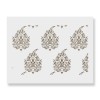 Sablon 890x580x0.7mm Kantha Paisley Refolosibil, model MXSP7040