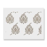Cumpara ieftin Sablon 890x580x0.7mm Kantha Paisley Refolosibil, model MXSP7040