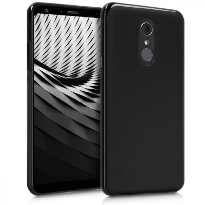 Husa pentru LG Q Stylus, Silicon, Negru, 46239.47 foto
