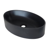 Lavoar SanDonna Arondi Negru Metalic 500x320x120 mm