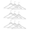 Set 9 Umerase Lemn Albe 44.5cm Sacouri Pantaloni Camasi Fuste