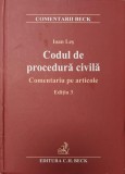 Codul de procedura civila. Comentariu pe articole - Ioan Les