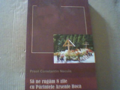 Preot Constantin Necula - SA NE RUGAM 8 ZILE CU PARINTELE ARSENIE BOCA ( 2006 ) foto