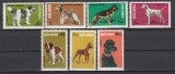 ROMANIA 1981 LP 1024 EXPOZITIA NATIONALA CANINA SERIE MNH, Nestampilat