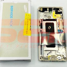 LCD+Touchscreen cu Rama Samsung Galaxy Note8 / Note 8 / N950F GOLD original