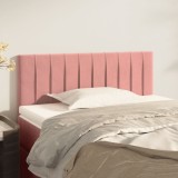 Cumpara ieftin Tăblie de pat, roz, 80x5x78/88 cm, catifea