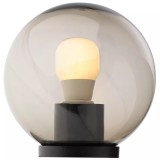 Cumpara ieftin Corp de iluminat pentru exterior H 21 cm D 20 cm fumuriu