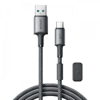 Cablu Date si Incarcare USB-A - USB-C Joyroom S-A50, 60W, 1.2m, Gri foto