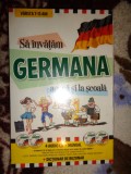 Sa invatam germana acasa si la scoala / 4 audio CD +manual + dictionar de buzunar / varsta 7-13 ani / sigilata ( Predare personala Bucuresti )