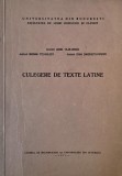 Carte Culegere Texte Latine Janina Vilan-Unguru - Stare Buna Anticariat