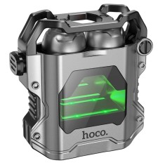 Casti Wireless Hoco EW33 Interstellar Zinc Alloy, 300mAh, Bluetooth 5.3 TWS, Space Gray