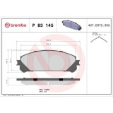 Placute frana Lexus Es ( V6) 06.12-06.18, Nx ( Z1) 07.14-, Nx 2 ( A2 H2) 09.21-, Rx ( L1) 12.08-12.15, Rx ( L2) 10.15-; Toyota Camry ( V7 Va7 Vh7) 06
