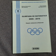 OLIMPIADA DE MATEMATICA 2006-2010 JUDETEANA SI NATIONALA RADU GOLOGAN