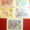Set 5 Ilustrate Filatelice - Craciunul cu stampile speciale ,Anglia 1979