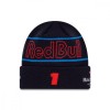 Red Bull Racing căciulă de iarnă Max Verstappen Cuff Knit navy F1 Team 2024 - Dospěl&aacute; univerz&aacute;ln&iacute;, New Era