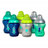 Set biberoane ONL Baietei Haiosi Tommee Tippee 260 ml 6 buc 0luni+ Multicolor