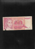 Iugoslavia Yugoslavia 100000 dinara dinari 1989 seria6756151 uzata