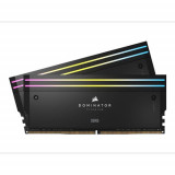 Set Memorie RAM Corsair Dominator Titanium RGB, 32GB, DDR5, 7000MHz, (2x16GB)