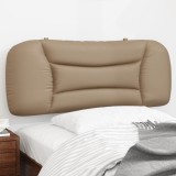 Pernă pentru tăblie pat, cappuccino, 100 cm, piele artificială