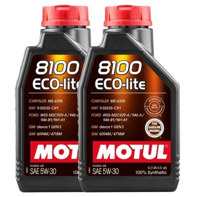 Pachet 2 litri Ulei Motul 8100 Eco-lite 5W30 foto