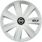 Set 4 Capace Roti GTX Alb R16, Compatibil Cu Nissan