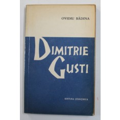 DIMITRIE GUSTI de OVIDIU BADINA , 1963