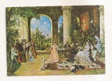 RF167 - Carte Postala - Petrecere cu lautari - Theodor Aman, necirculata 1973